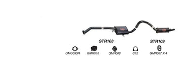 Redback Exhaust System for Holden Commodore (04/1995 - 1997) - Brixton 4x4 - Buy Online Now!
